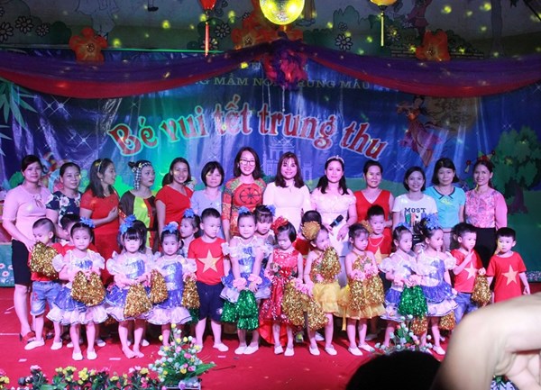 Chương trình “ Bé vui đón tến Trung Thu 2019” của trường mầm non Trung Mầu.